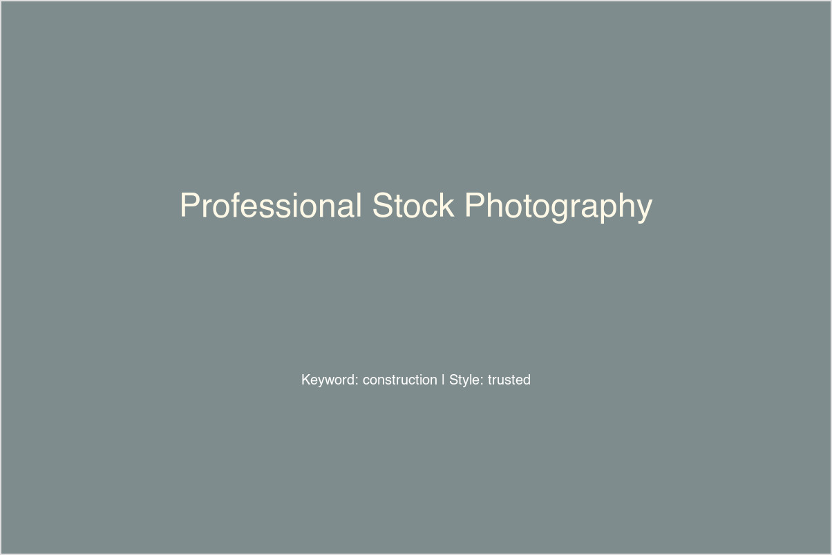 Professional construction office and trusted service operations